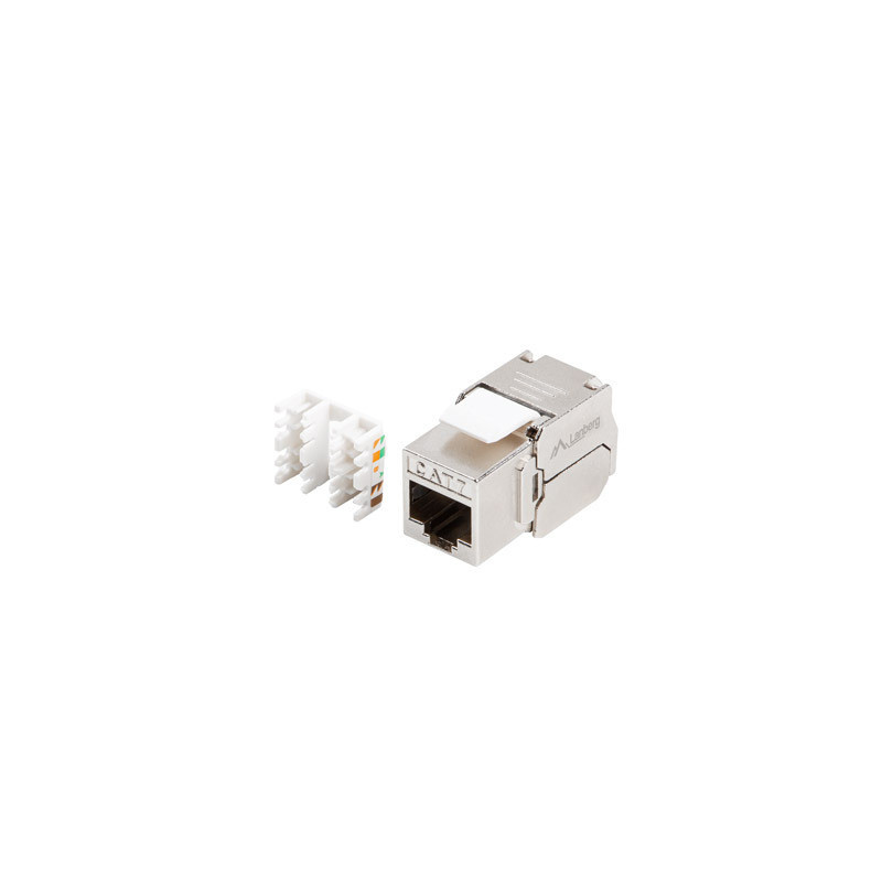 Conector keystone lanberg cat.7 ftp rj45 180 toolless