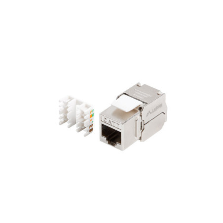Conector keystone lanberg cat.7 ftp rj45 180 toolless