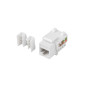 Conector keystone lanberg cat 5e utp rj45 90 grados