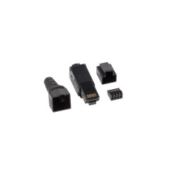 Lanberg PLU-6000TL cavo di collegamento RJ-45 Nero