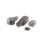 Conector lanberg rj45 cat 6a utp plug 8p8c tool - less