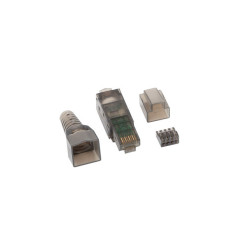 Lanberg PLUA-6000TL cavo di collegamento RJ-45 Trasparente
