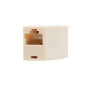 Empalme rj45 nanocable cat 5 -  hembra - hembra