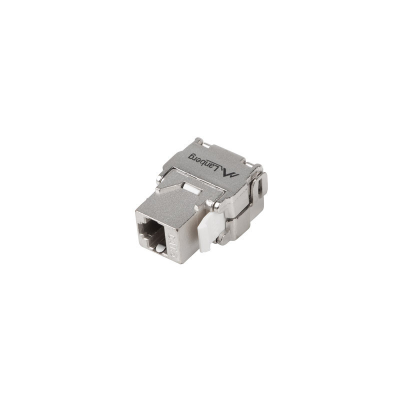 Conector keystone lanberg rj45 cat.6a ftp 180 toolless