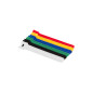 Tiras de velcro lanberg pack 12 uds 12mmx15cm multicolor