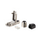 Kit 5 uds conectores rj45 equip categoria 8.1 stp