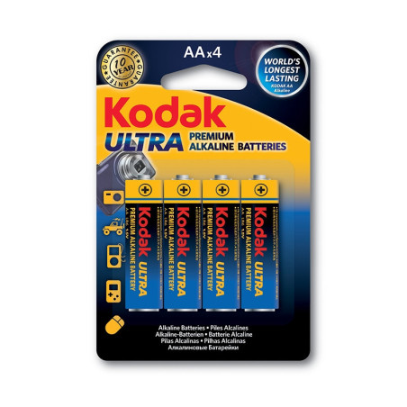 Kodak Ultra Premium Batteria monouso Stilo AA Alcalino