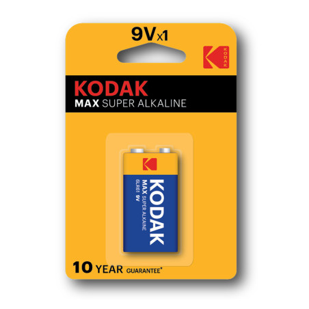 Kodak 9V Batteria monouso Alcalino