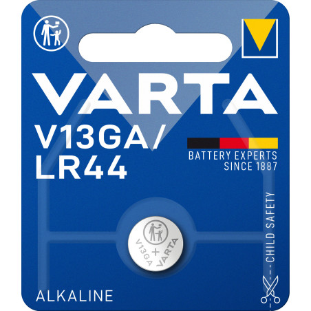 Blister pilas varta alcalina boton v13ga lr44