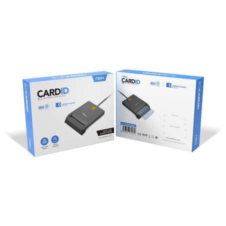 NOX Lite Card ID lettore di card readers Interno USB USB 2.0 Nero