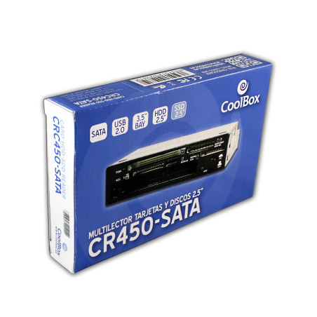 CoolBox CR450SA01 lettore di schede SATA Interno Nero