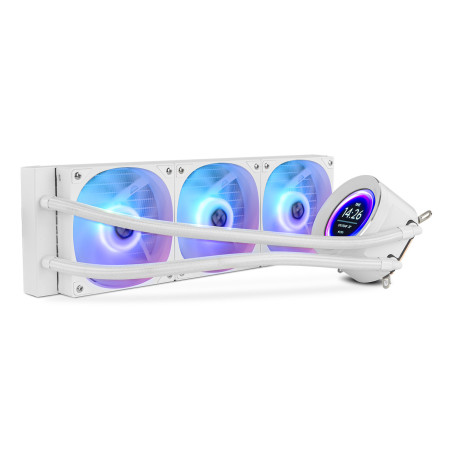 Kit refrigeracion liquida nox hummer x - 360 lcd 360mm blanco