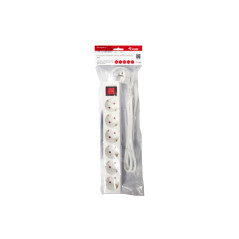 Equip 245552 prolunghe e multiple 1,5 m 6 presa(e) AC Interno Bianco