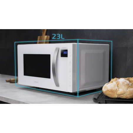 Cecotec GrandHeat 2300 Flatbed Touch Bianco Solo microonde Superficie piana 23 L 800 W