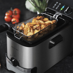 Cecotec CleanFry Infinity 3000 ProFilter Singolo 2400 W Friggitrice Nero, Acciaio inox