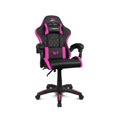 DRIFT DR35 Sedia da gaming per PC Seduta imbottita Nero, Rosa
