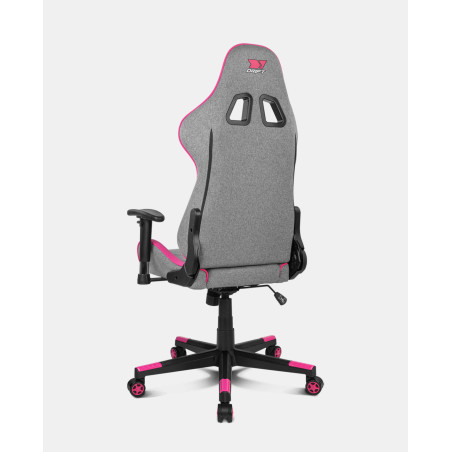 DRIFT DR90 PRO Sedia da gaming per PC Seduta imbottita Grigio, Rosa