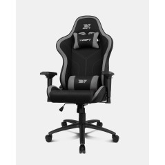 DRIFT DR110BGRAY sedia per videogioco Poltrona per gaming Seduta imbottita Nero, Grigio