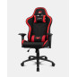 Silla gaming drift dr110br tejido negro - rojo