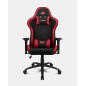 Silla gaming drift dr110br tejido negro - rojo
