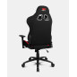 Silla gaming drift dr110br tejido negro - rojo
