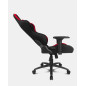 Silla gaming drift dr110br tejido negro - rojo