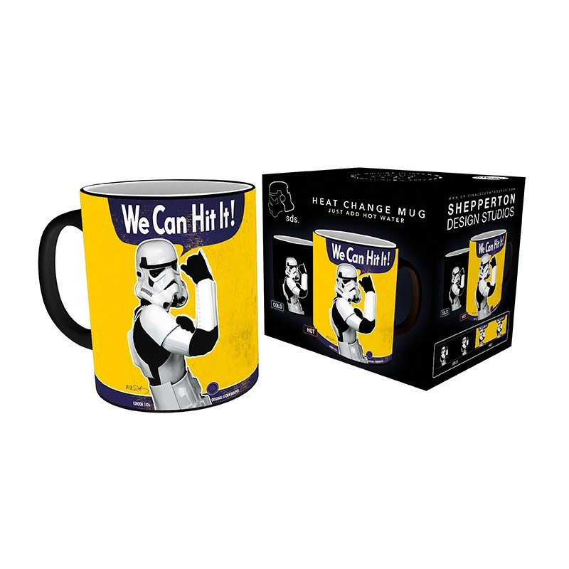Taza abystyle star wars original stormtrooper hit it 320 ml