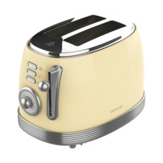 Cecotec Vintage 800 6 2 fetta e 850 W Giallo