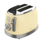 Tostadora cecotec toast and taste 800 vintage light yellow