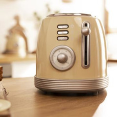 Cecotec Vintage 800 6 2 fetta e 850 W Giallo