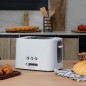 Tostadora cecotec toast and taste 9000 double white