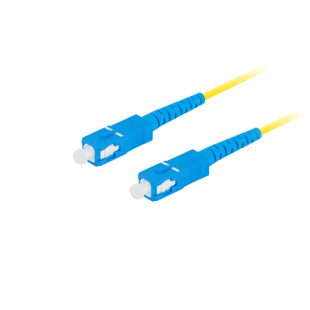 Lanberg FO-SUSU-SS11-0020-YE cavo InfiniBand e in fibra ottica 2 m SC Giallo