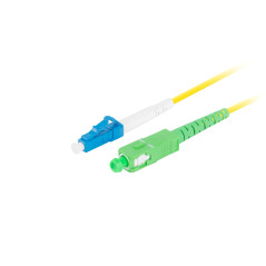 Lanberg FO-LUSA-SS11-0050-YE cavo InfiniBand e in fibra ottica 5 m LC SC Giallo