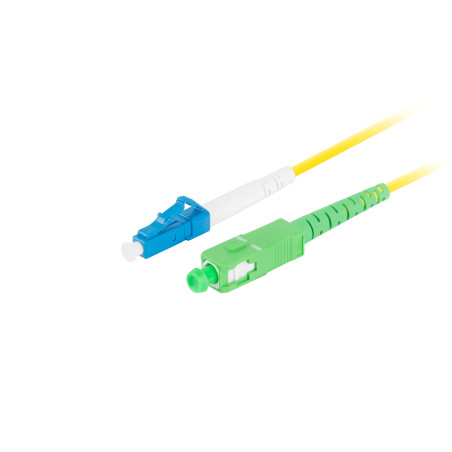 Lanberg FO-LUSA-SS11-0050-YE cavo InfiniBand e in fibra ottica 5 m LC SC Giallo