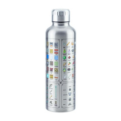 Paladone Minecraft Metal Water Bottle Uso quotidiano 500 ml Acciaio inox