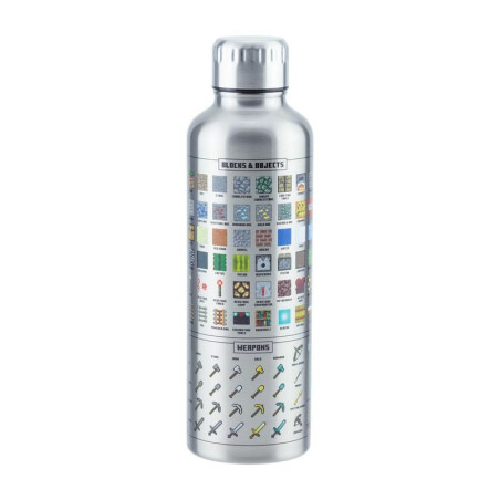 Botella metalica paladone minecraft inventario