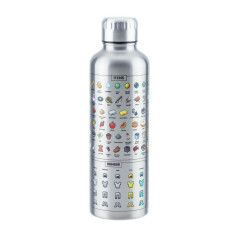 Paladone Minecraft Metal Water Bottle Uso quotidiano 500 ml Acciaio inox
