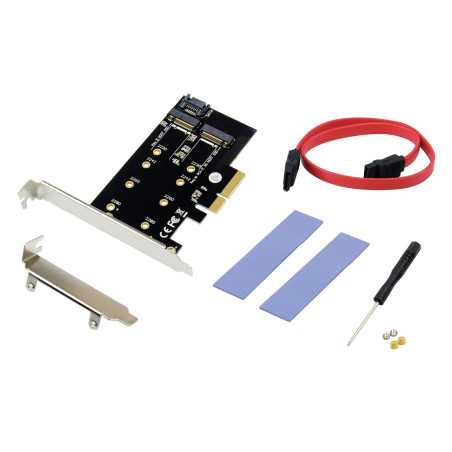 Conceptronic EMRICK04B scheda di interfaccia e adattatore Interno M.2