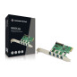 Tarjeta conceptronic pci express 4 puertos usb 3.0 emrick u64