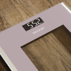 Cecotec Surface Precision Healthy Quadrato Grigio, Trasparente, Bianco Bilancia pesapersone elettronica