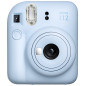 Camara fujifilm mini instax 12 flash -  autoexposicion -  azul pastel