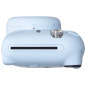 Camara fujifilm mini instax 12 flash -  autoexposicion -  azul pastel
