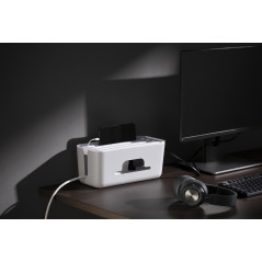 Ewent EW1569 organizer per cavi Universale Scatola portacavi Bianco 1 pz