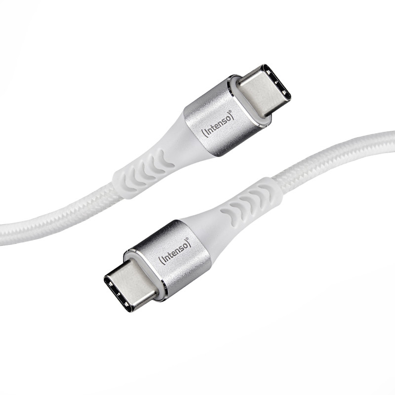 Cable usb - c a usb - c intenso 1.5m c315c blanco