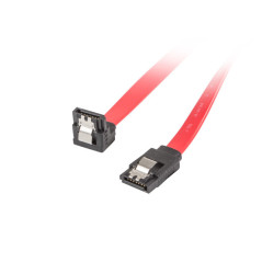 Lanberg CA-SASA-13CU-0050-R cavo SATA 0,5 m SATA 7-pin Rosso