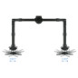 Soporte mesa tooq db1232tn - b 2 pantallas 13 - 32 pulgadas max 8kg por brazo negro