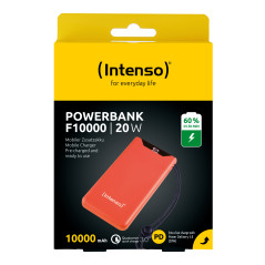 Powerbank intenso f10000 naranja 10000 mah