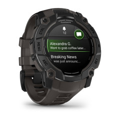 Garmin Instinct 3 AMOLED 3,3 cm (1.3") 50 mm Digitale 416 x 416 Pixel Touch screen Nero GPS (satellitare)