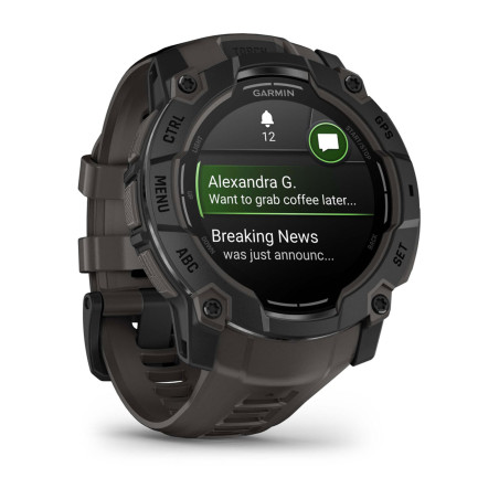 Smartwatch garmin instinct 3 50mm amoled negro correa negra