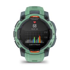 Garmin Instinct 3 AMOLED 3,05 cm (1.2") 45 mm Digitale 390 x 390 Pixel Touch screen Verde GPS (satellitare)